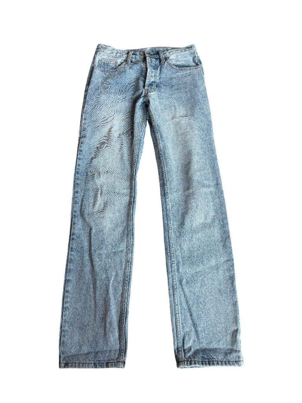 John Galt Light Wash Denim Jeans Straight Fit Classic Casual Size Small Women's